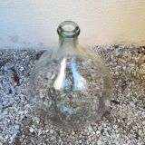 Demijohn in transparent glass