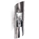 Metal cylinder wall light