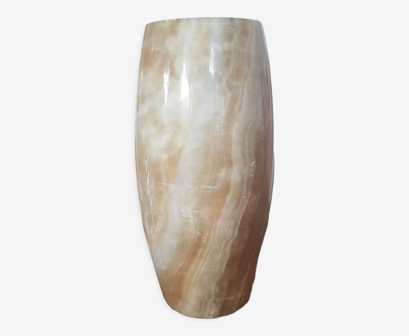 Vase rouleau cintré marbre