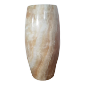 Vase rouleau cintré marbre