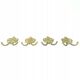 EW8 Set of Four Hangers in Eclectic Style