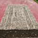 Authentic Beni Ouarain Rug 236x152 cm – Natural Cream Wool