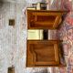Pair of notches in natural wood style Louis XV XIXeme century