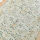 Orange Cream Floral Pattern Farmhouse Vintage Rug, 146x237Cm