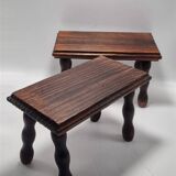 Pair of footrest stools