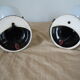 Pair of ceramic lamps or hand sconces