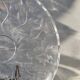 Lancel Paris crystal dish. 1980s.