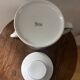 Thomas Germany Medallion Silver Rimmed Porcelain Tea Set