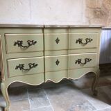 Crossbow chest of drawers with two drawers