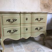 Commode arbalète deux tiroirs