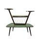 Vintage rockabilly side table/plant table in 4 colours.