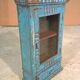 Old wall shelf glass
