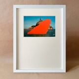 Mont Saint-Michel - Collage on postcard