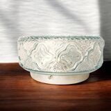 Small glass flush mounting ceiling light
