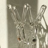 Ion Tamaian lattice glass vase