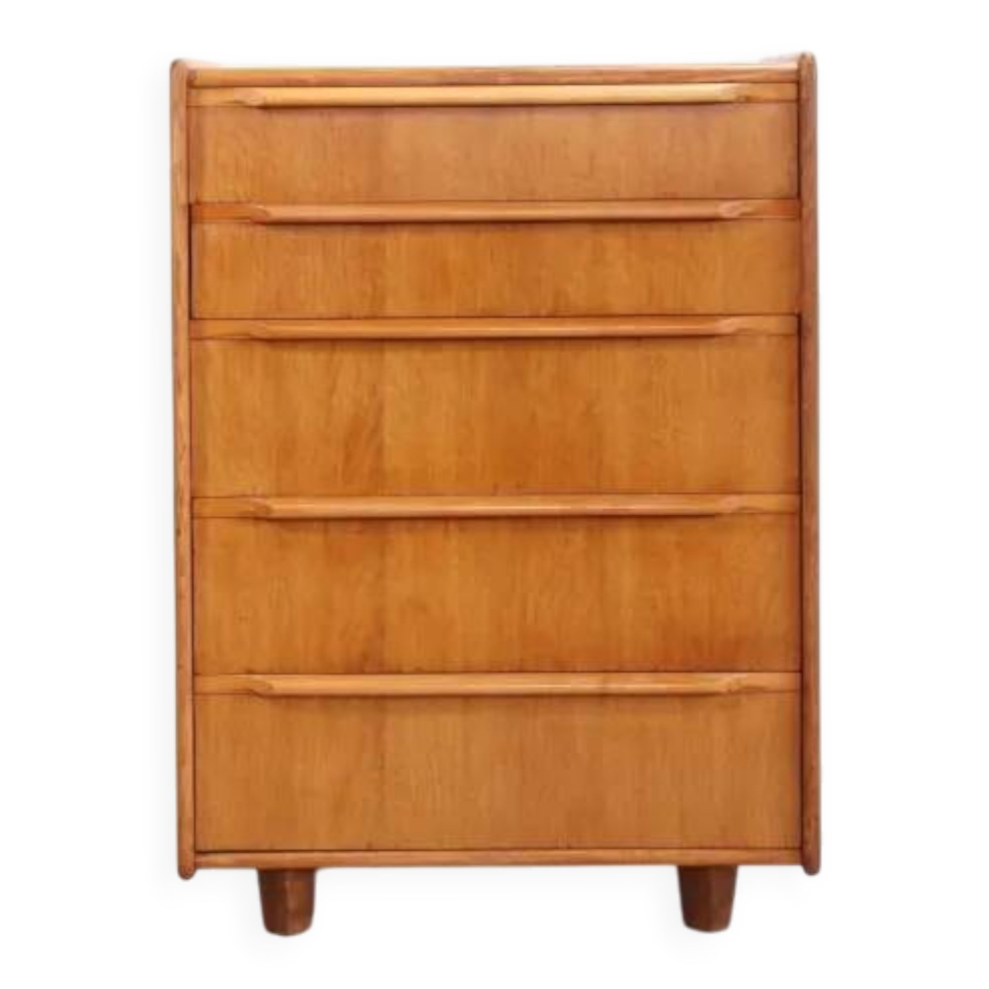 Vintage Oak CE07 plywood chest of drawers by Cees Braakman for Pastoe
