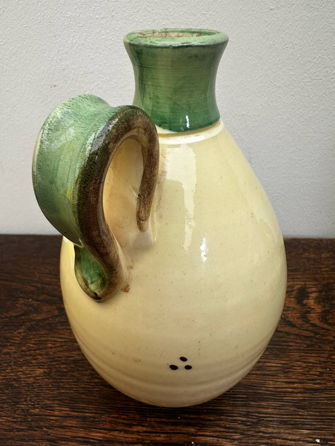 Pichet Pottery Grain De Sel - Pottery from Provence, France - Olive Decor