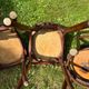 Set of 6 Thonet and Fishel bistro chairs, early 20th century