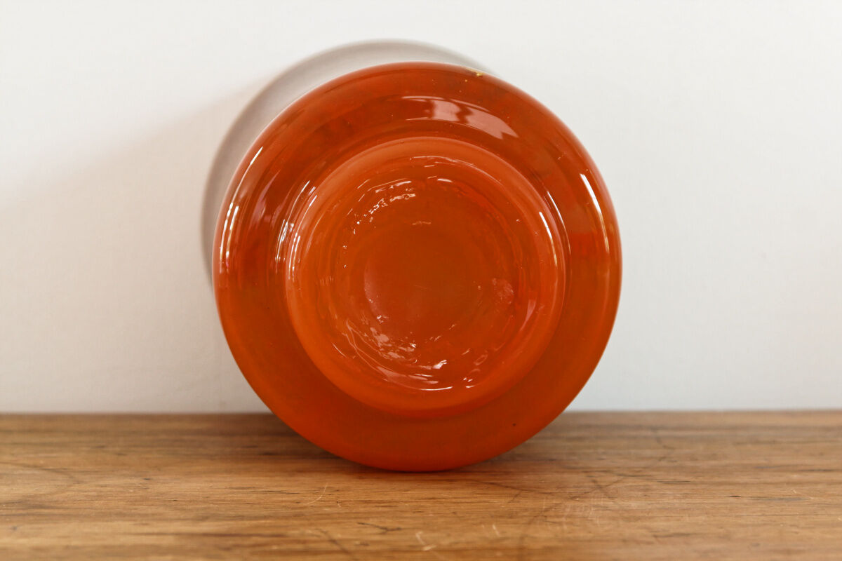 Vintage blown glass vase