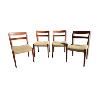 Rosewood chairs by Nils Jonsson