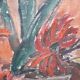 Oil on cardboard 1960/1970