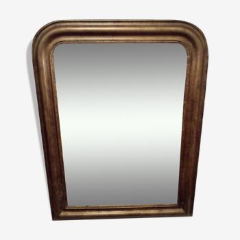 Miroir ancien doré  62x80cm