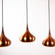 Triple Danish suspension, Metal and Rosewood, Jo Hammerborg.