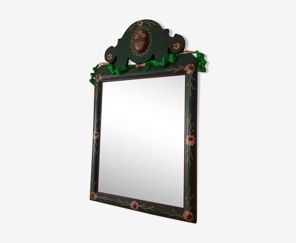 Miroir vintage Europe de l'est 50x80cm