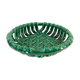 Fruit cup in openwork ceramic green