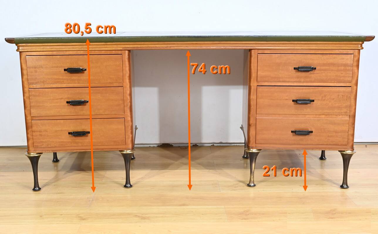 Bureau d’Architecte en Acajou – 1970