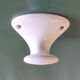 Wall-mounted coat hook in porcelain - mid 20th century