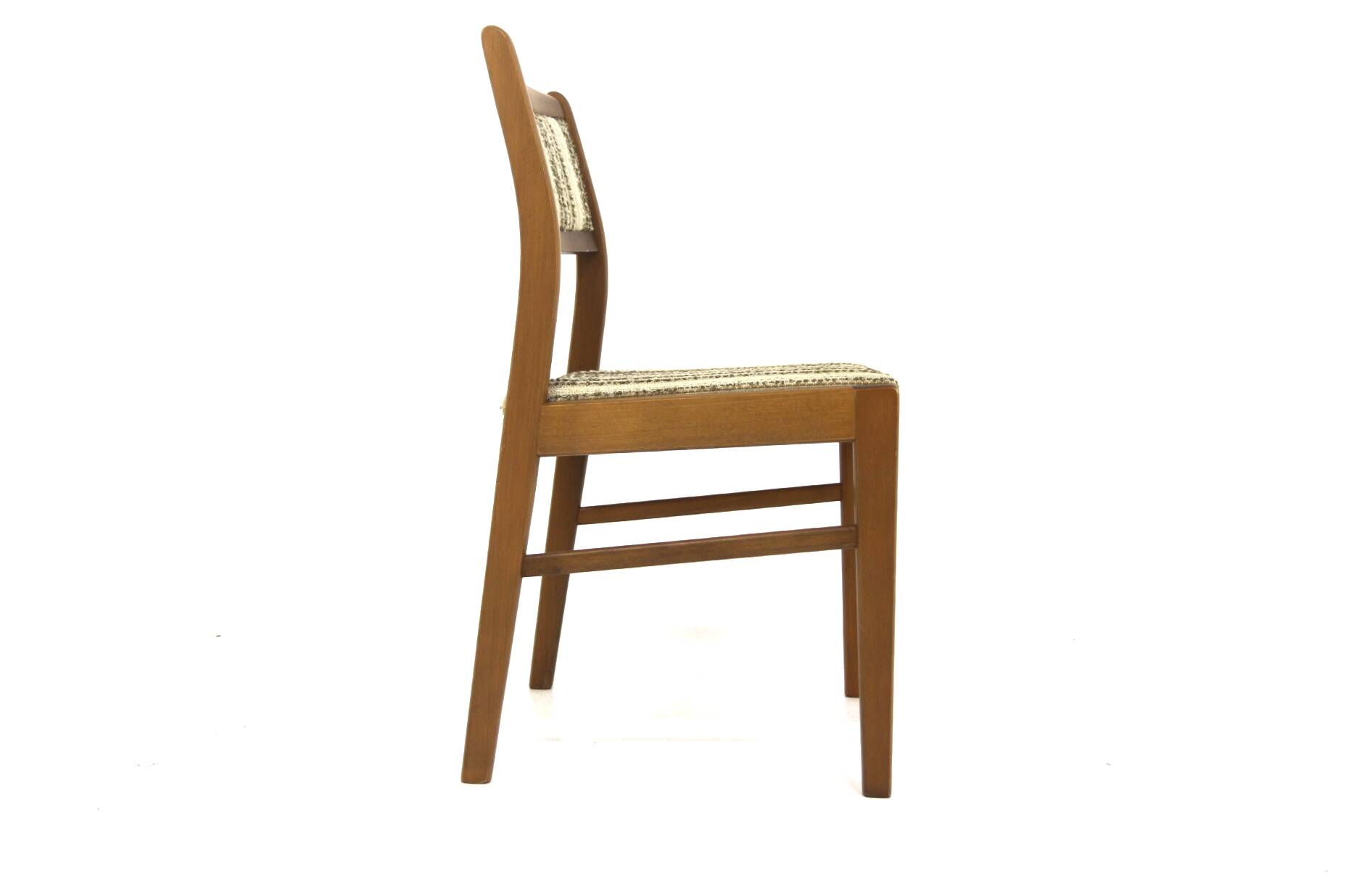 Set of 6 Scandinavian beech chairs, Snickerinytt AB, Lammhult, Sweden, 1960.