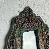 Anonymous ceramic mirror, 20x12 cm
