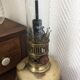 Lampe a pétrole en cuivre et laiton type Matador 15