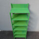 Old wooden shelf store display