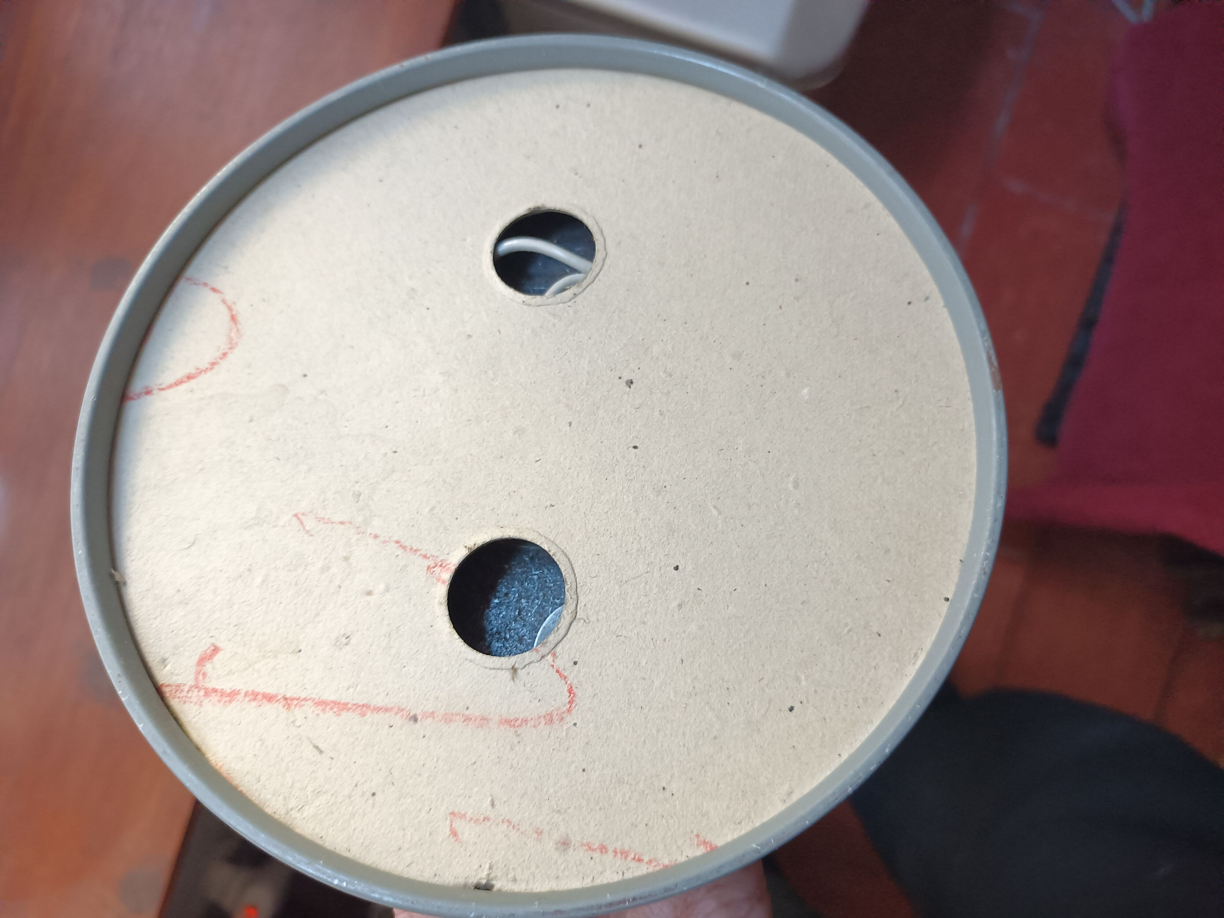 Old workshop lamp, articulated, very good condition, year 50