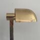 Large modernist desk lamp in brass by Hillebrand, 1960s, Germany.