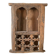 Window of an ancient Kasbah in carved solid wood – Berber craftsmanship
