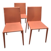 Suite de 3 chaises Norma, Arper