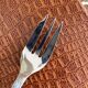 Silver dessert forks in a box
