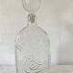 Carafe en verre Empoli vintage