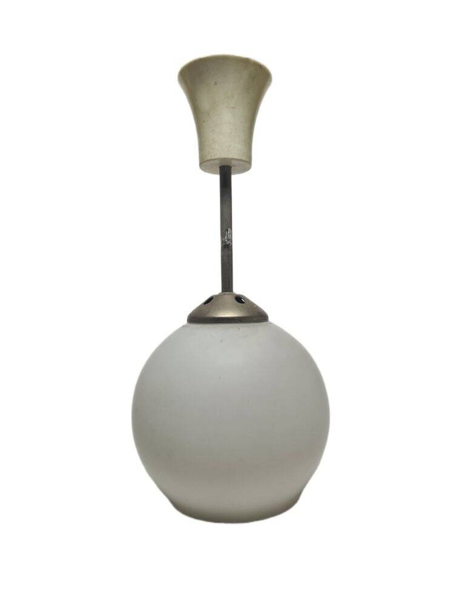 Postmodern communist pendant lamp, Poland, 1970s