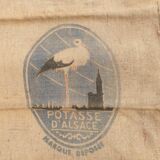 Ancient canvas bag