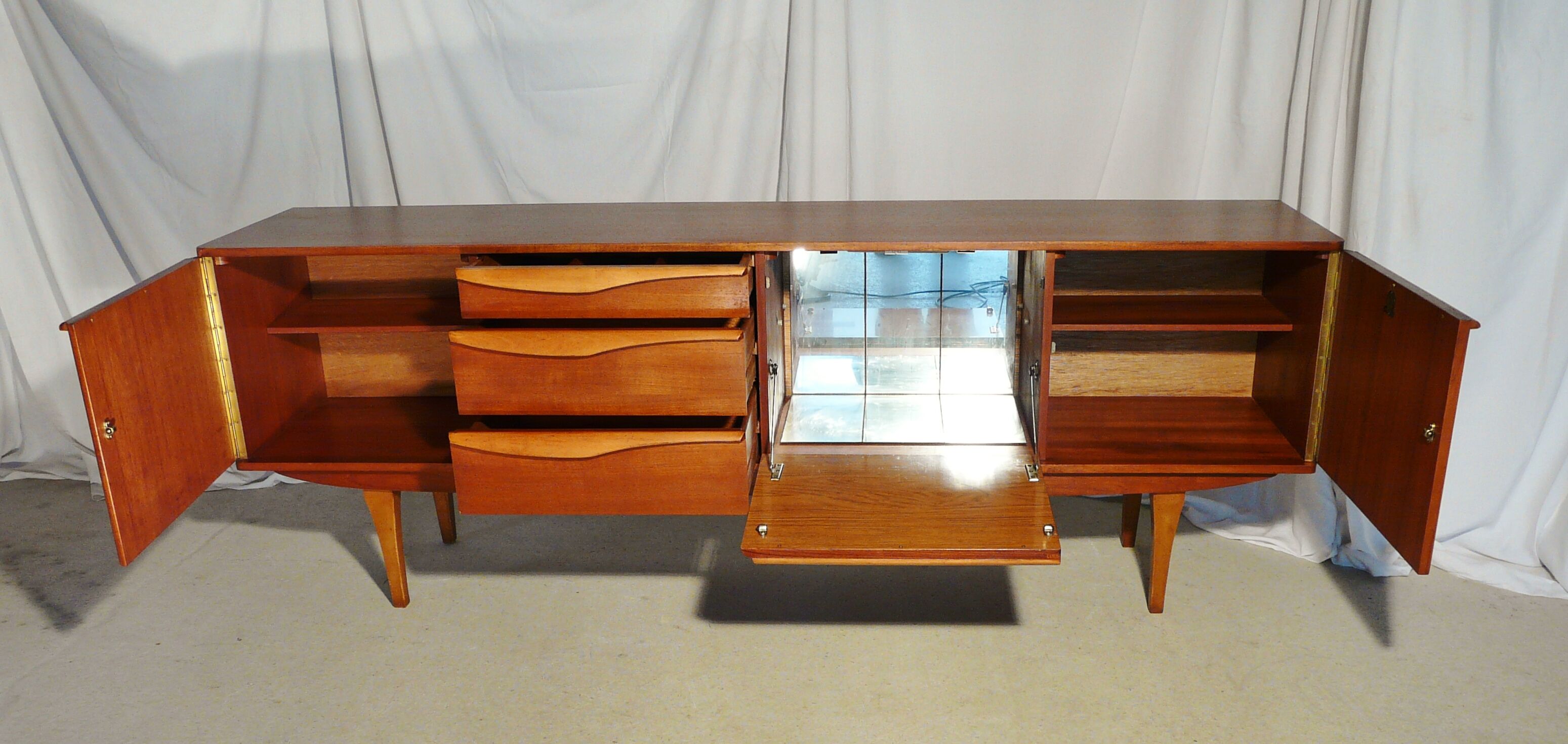 Stonehill Scandinavian teak sideboard