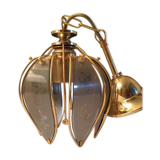 Golden pendant light