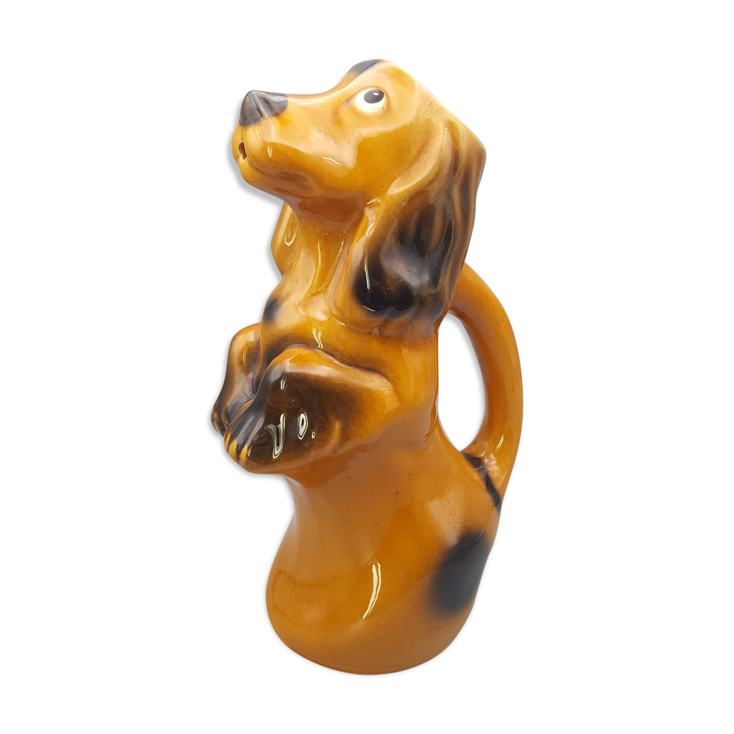 Zoomorphic pitcher in the shape of a dog