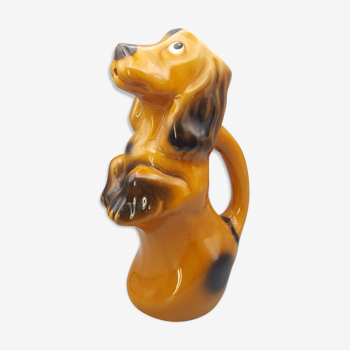 Zoomorphic pitcher in the shape of a dog