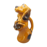 Zoomorphic pitcher in the shape of a dog
