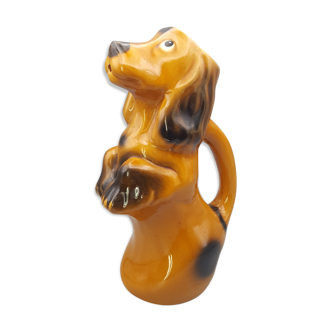 Zoomorphic pitcher in the shape of a dog