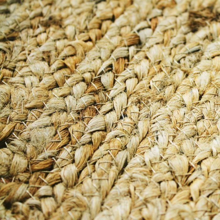 Corridor carpet in jute 45x120 cm
